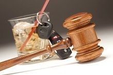 Car keys and gavel